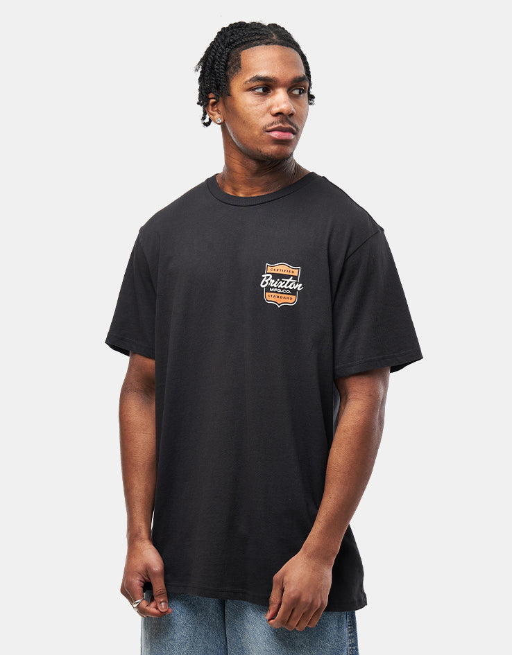 Brixton Brooker T-Shirt - Black