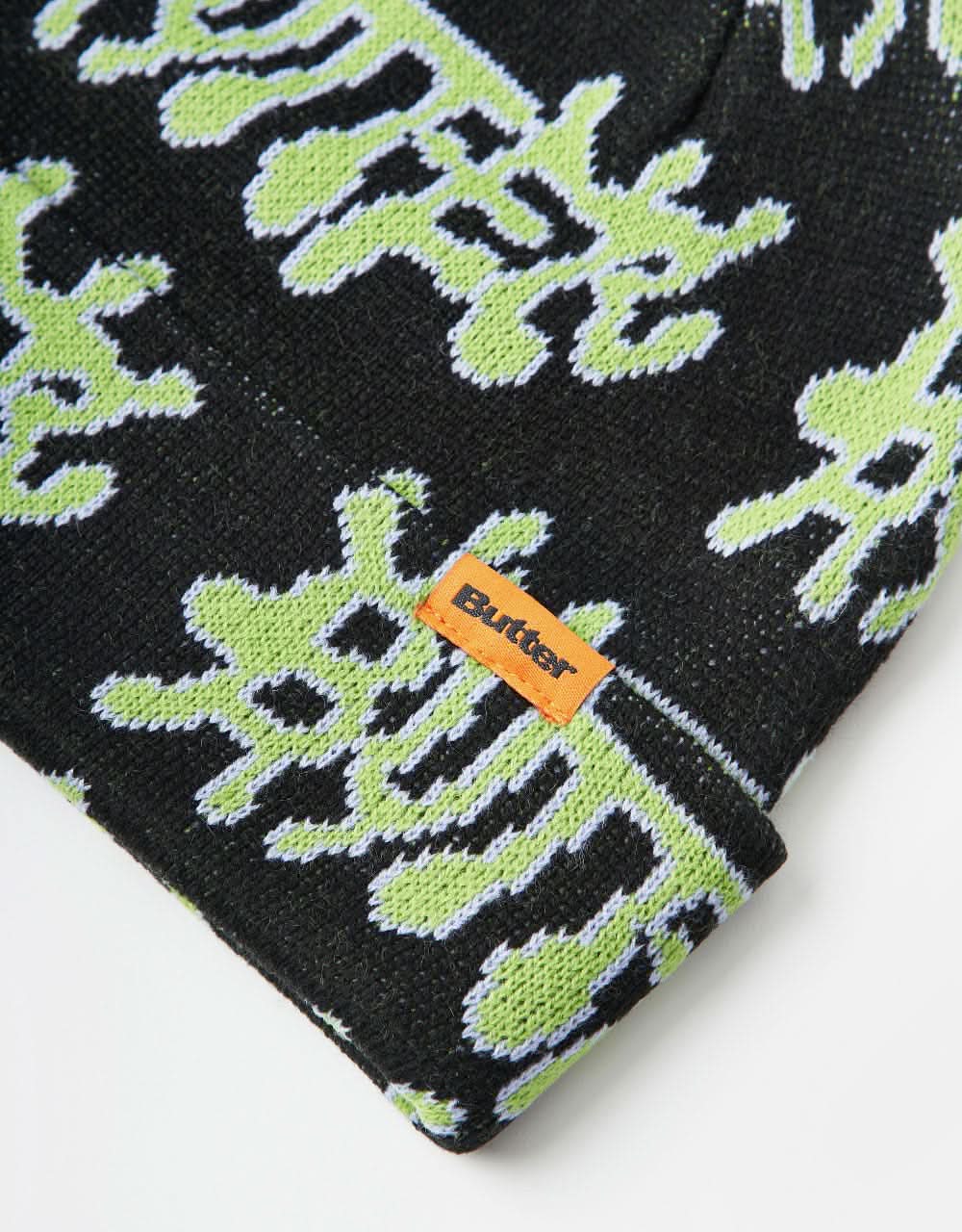 Butter Goods Ink Cuff Beanie - Black