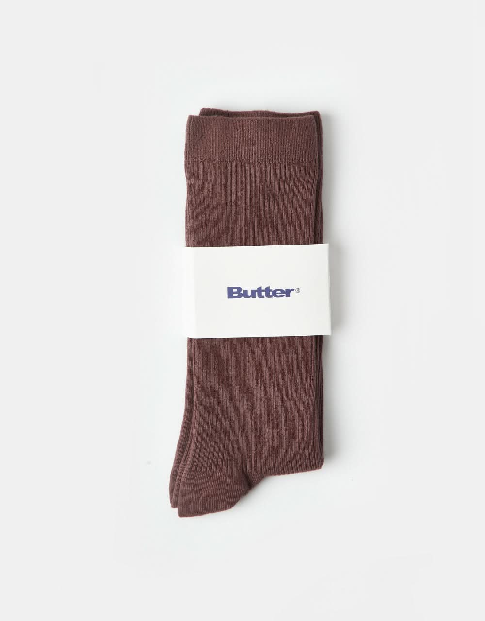 Butter Goods Pigment Dye Socks - Washed Cedar