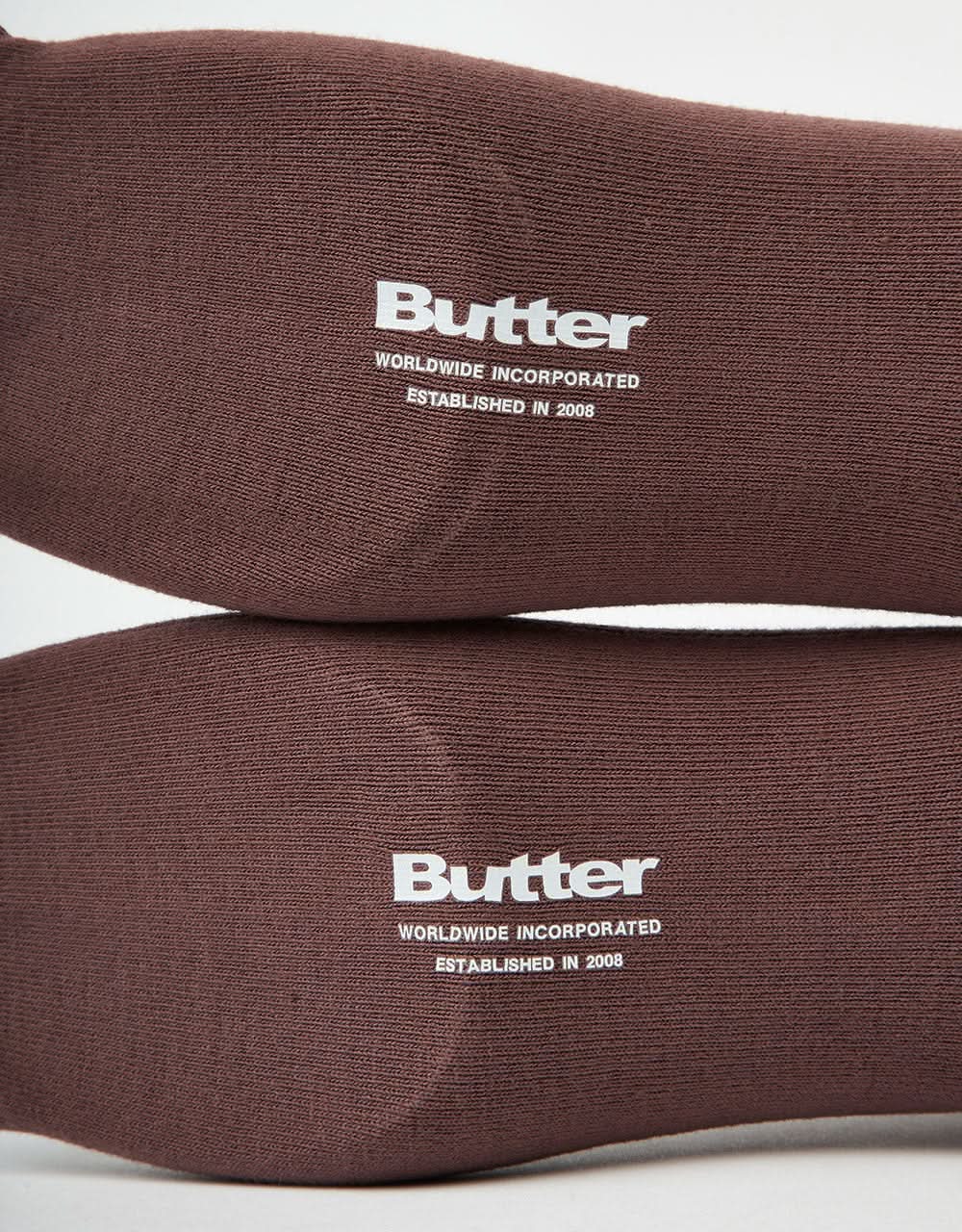 Butter Goods Pigment Dye Socks - Washed Cedar