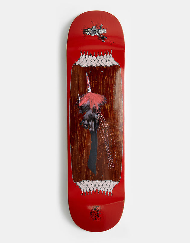 Pass Port Palmer Hook & Line Series Skateboard Deck - 8"