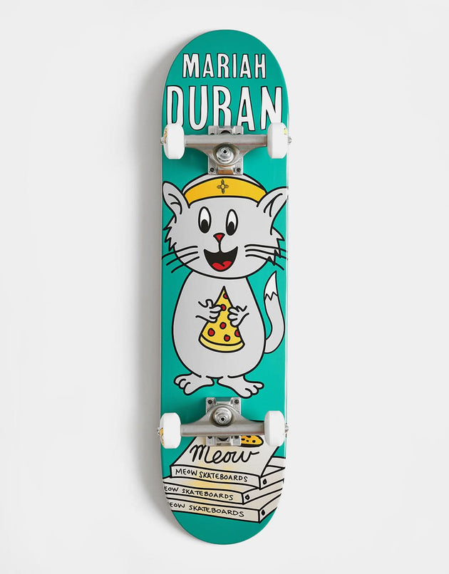 Meow Mariah Duran Whiskers Complete Skateboard - 7.75"
