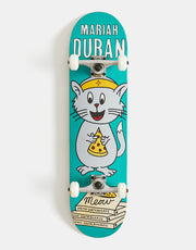 Meow Mariah Duran Whiskers Complete Skateboard - 8"