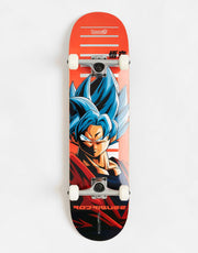 Primitive x Dragonball Z Rodriguez Goku SSG Complete Skateboard - 8"
