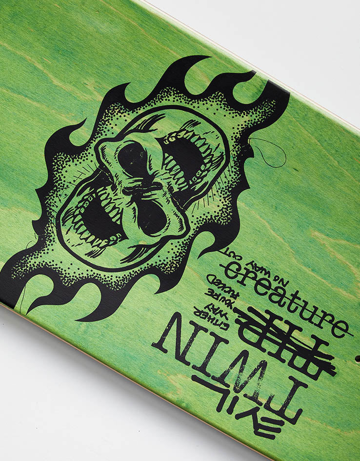 Creature Evil Twins 'TWIN TIP' Skateboard Deck - 8.4"