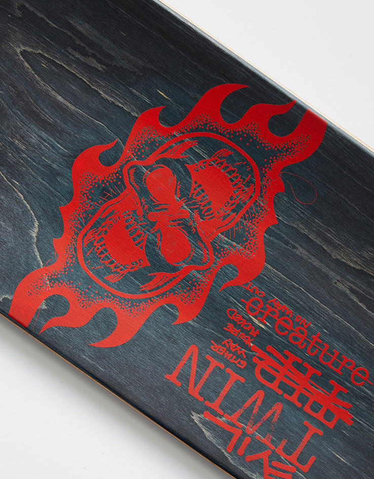 Creature Evil Twins 'TWIN TIP' Skateboard Deck - 8.6"