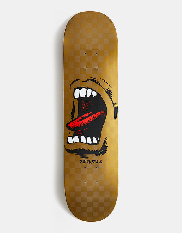 Santa Cruz Screaming Mouth Skateboard Deck - 8"