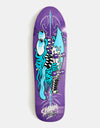 Santa Cruz Meek Pinstripe Slasher Shaped Skateboard Deck - 9.23"