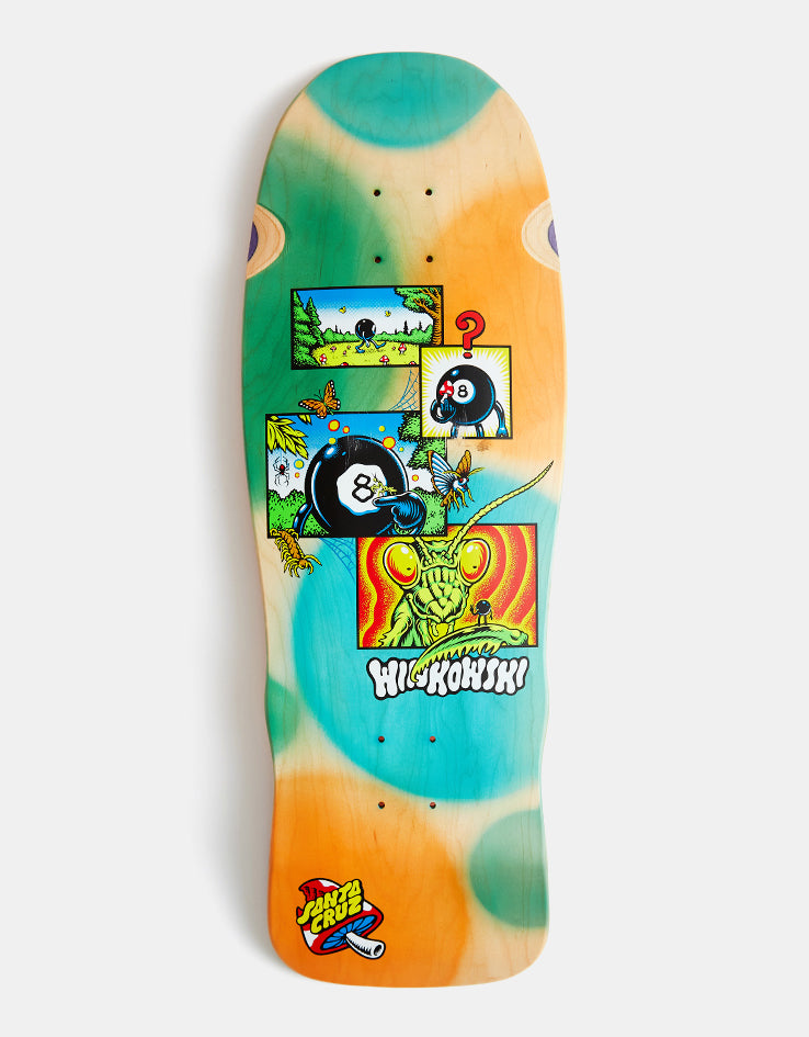 Santa Cruz Winkowski 8Ballr Comic Shaped Skateboard Deck - 10.35"