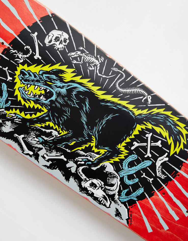 Santa Cruz Kendall Wolf Reissue Skateboard Deck - 9.28"