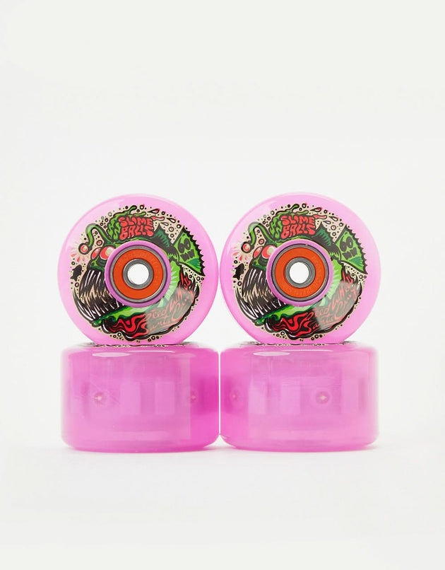 Slime Balls Angler Light Ups OG Slime 78a Skateboard Wheels - 60mm