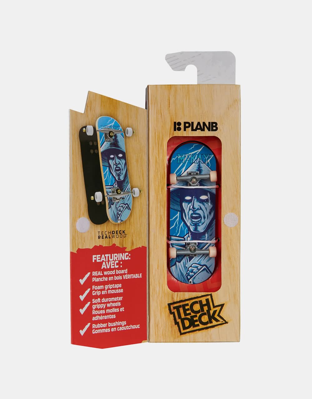 Tech Deck Fingerboard Performance Wood Board - Plan B V2