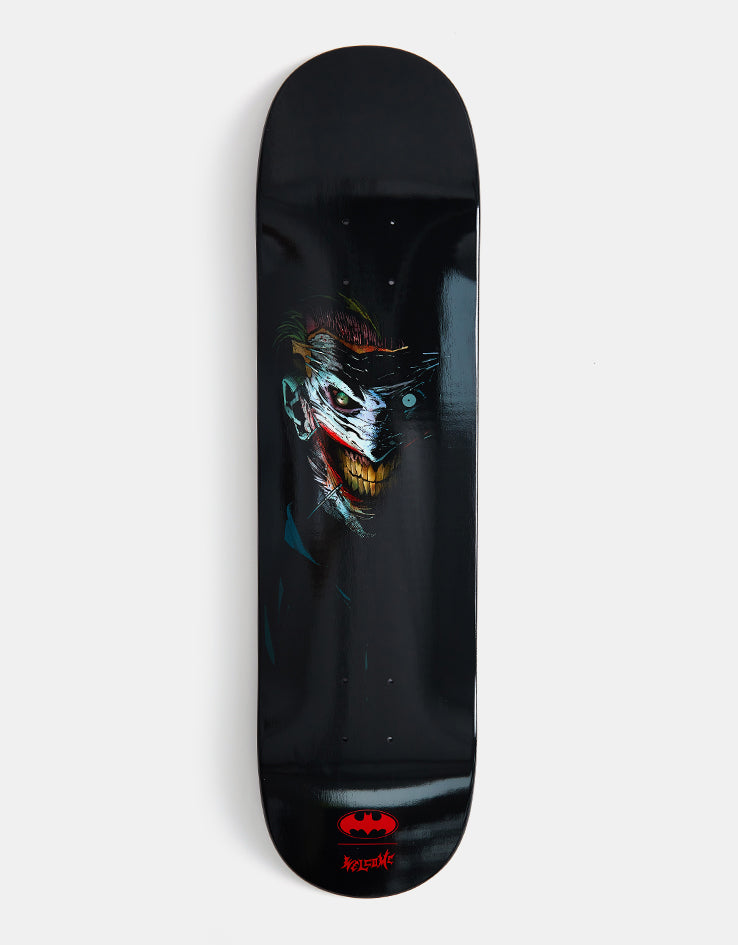 Welcome x Batman Joker 'Shadow Series' Skateboard Deck - 8"