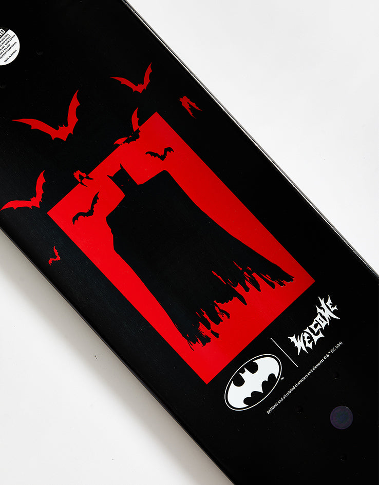 Welcome x Batman Joker 'Shadow Series' Skateboard Deck - 8"