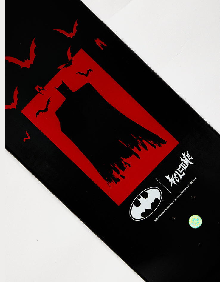 Welcome x Batman Batmonster 'Shadow Series' Skateboard Deck - 8.75"