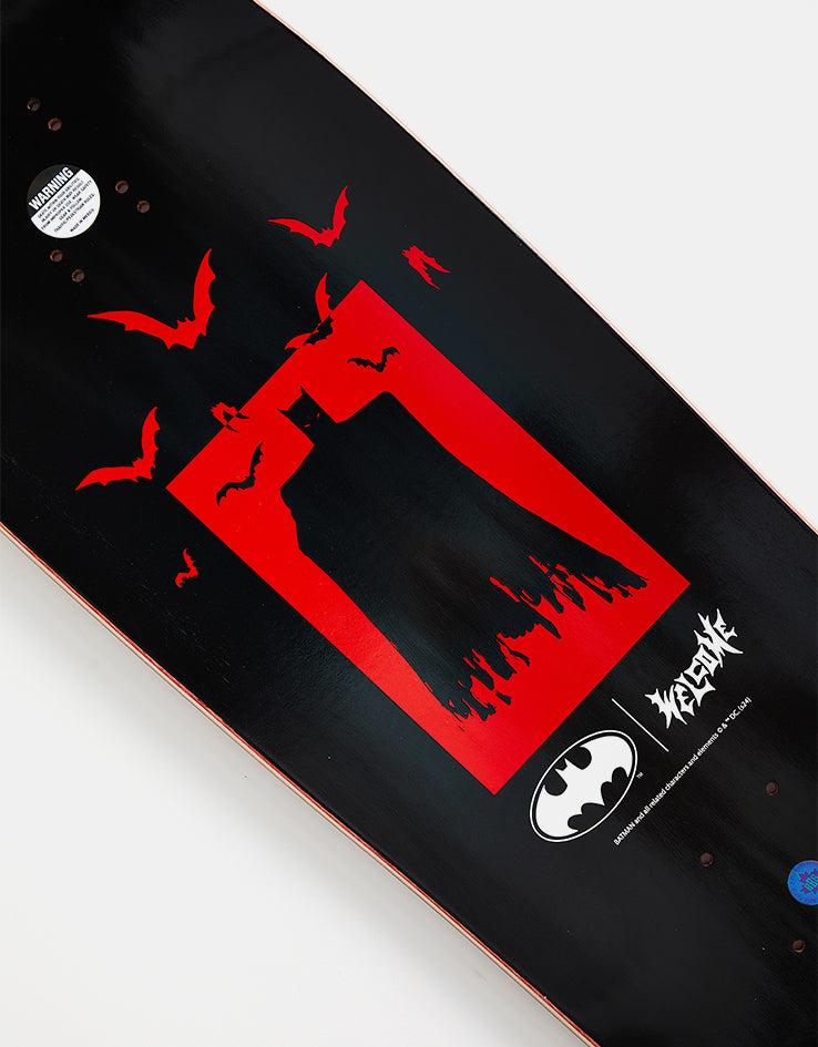 Welcome x Batman Heart of Hush on Gaia Skateboard Deck - 9.6"