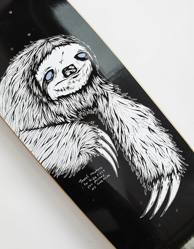Welcome Sloth on Boline 2.0 Skateboard Deck - 9.5"