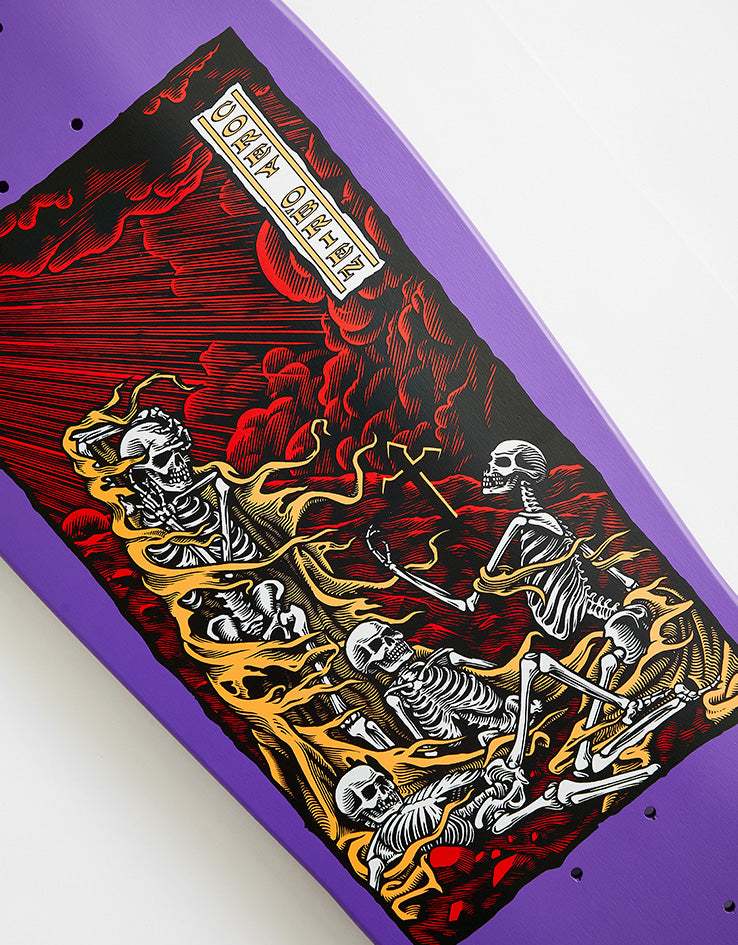 Santa Cruz O'Brien Purgatory Reissue Skateboard Deck - 9.85"