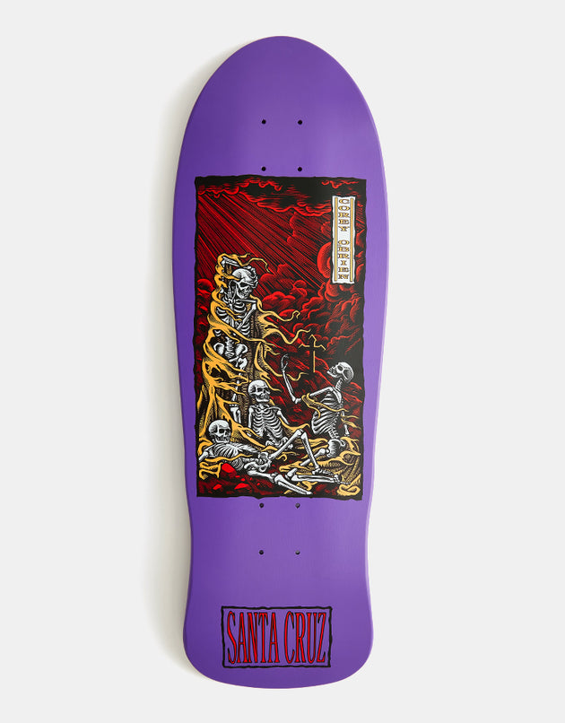 Santa Cruz O'Brien Purgatory Reissue Skateboard Deck - 9.85"