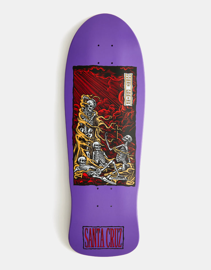 Santa Cruz O'Brien Purgatory Reissue Skateboard Deck - 9.85"