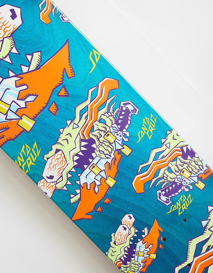 Santa Cruz Meek Scratched Slasher Skateboard Deck - 8"