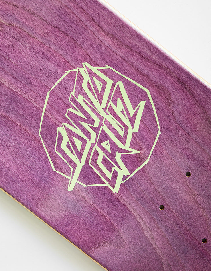 Santa Cruz Meek Scratched Slasher Skateboard Deck - 8"