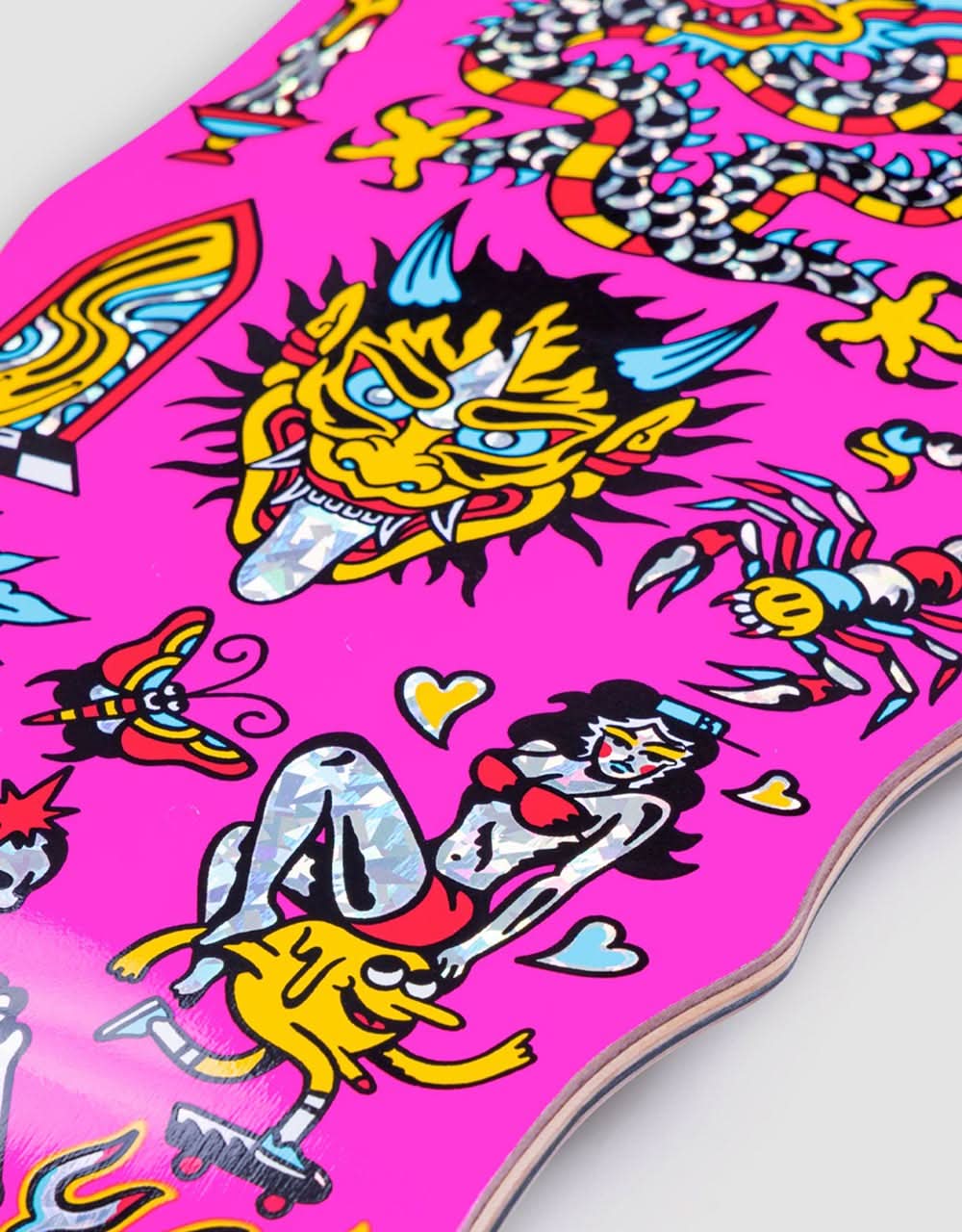 Blast Skates x Jacobo Amador Flash Collection CS Skateboard Deck - 10.25"