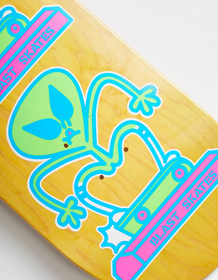 Blast Skates Alien Curb Club Skateboard Deck - 9"