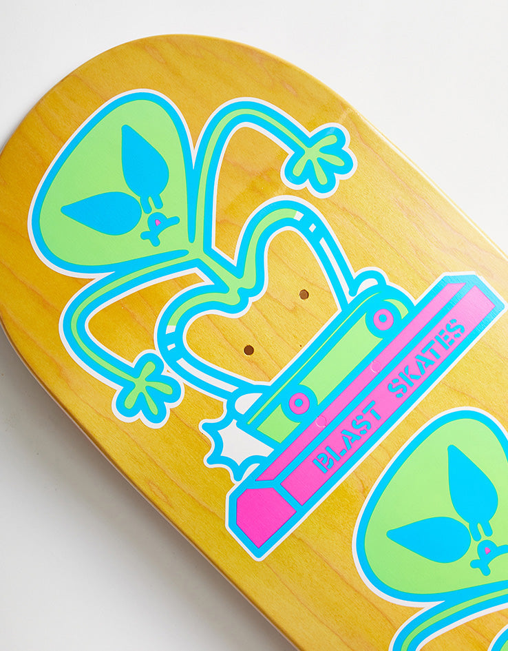 Blast Skates Alien Curb Club Skateboard Deck - 9"