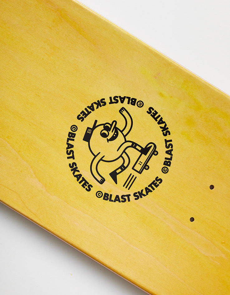 Blast Skates Alien Curb Club Skateboard Deck - 9"
