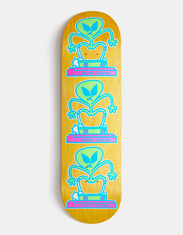 Blast Skates Alien Curb Club Skateboard Deck - 9"