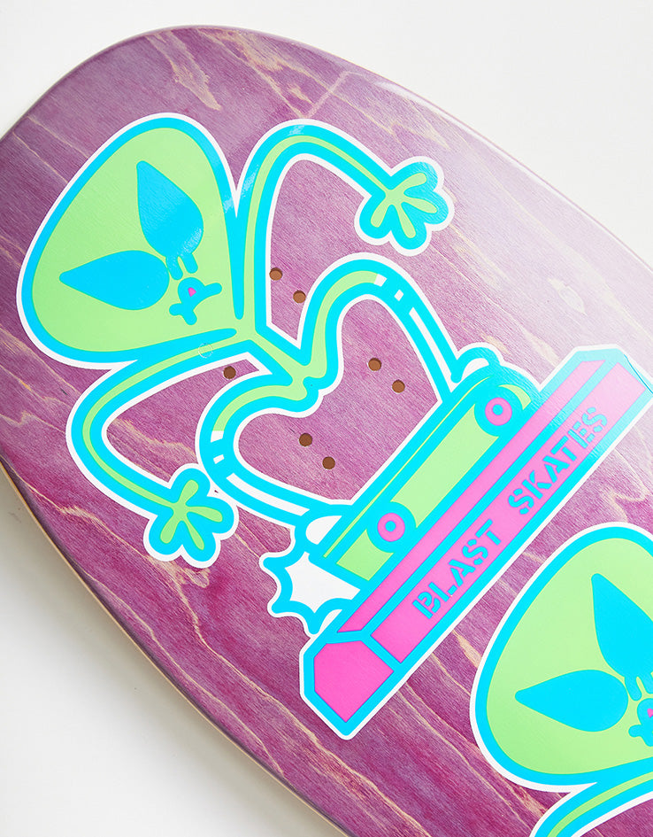 Blast Skates Alien Curb Club CS Skateboard Deck - 10"