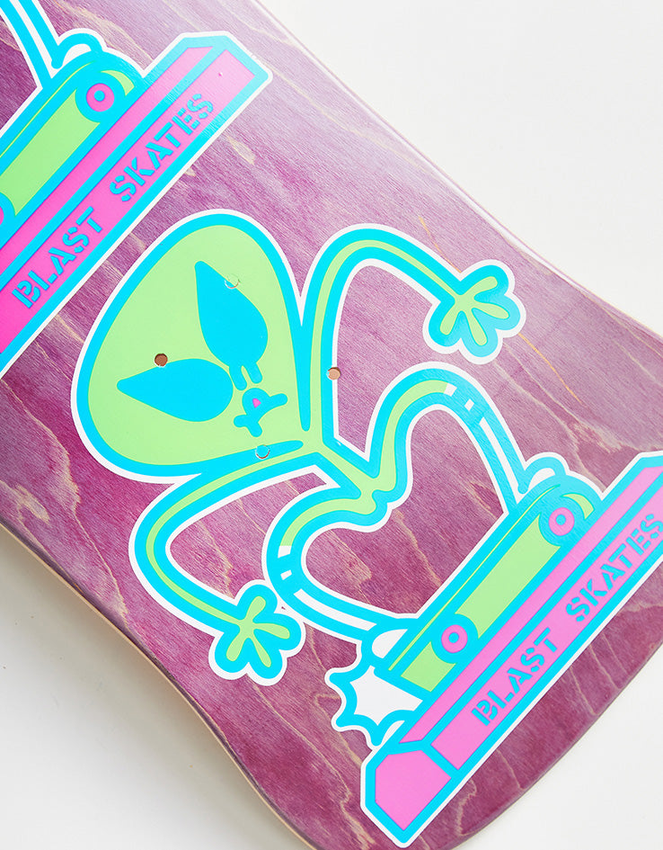 Blast Skates Alien Curb Club CS Skateboard Deck - 10"