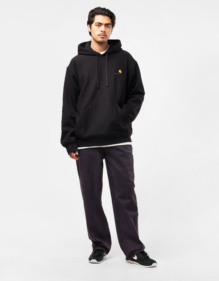 Route One Baggy Denim Jeans - Moderate Purple