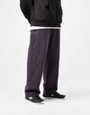 Route One Baggy Denim Jeans - Moderate Purple