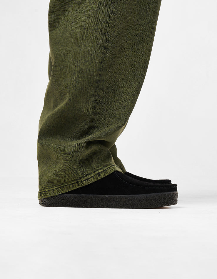 Route One Baggy Denim Jeans - Leaf Green