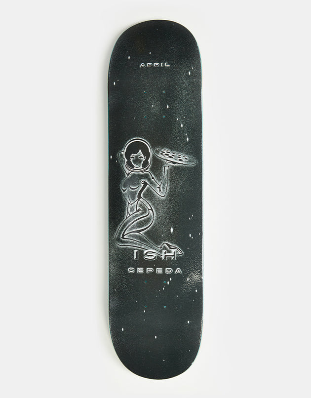 April Ish Cepeda 'Out There' Skateboard Deck - 8.25"