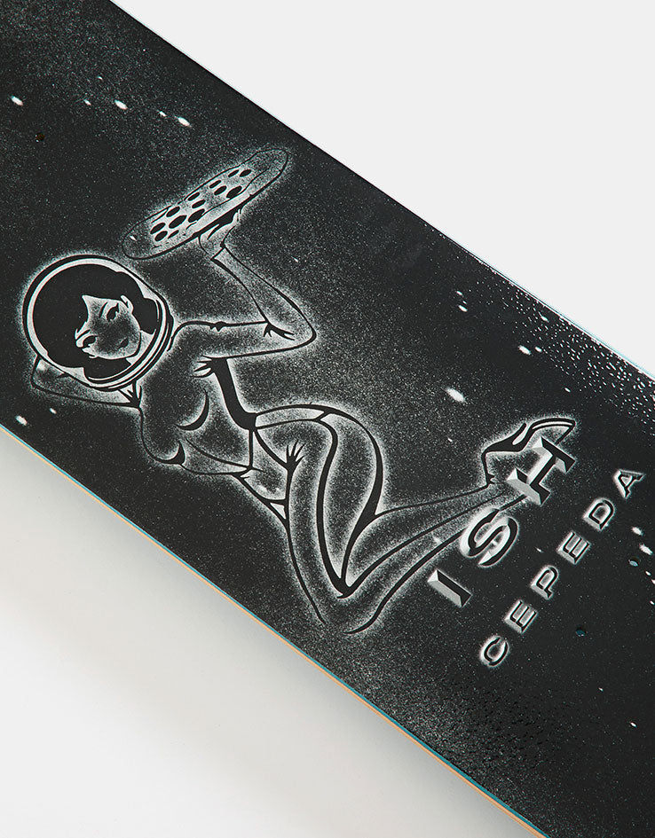 April Ish Cepeda 'Out There' Skateboard Deck - 8.25"