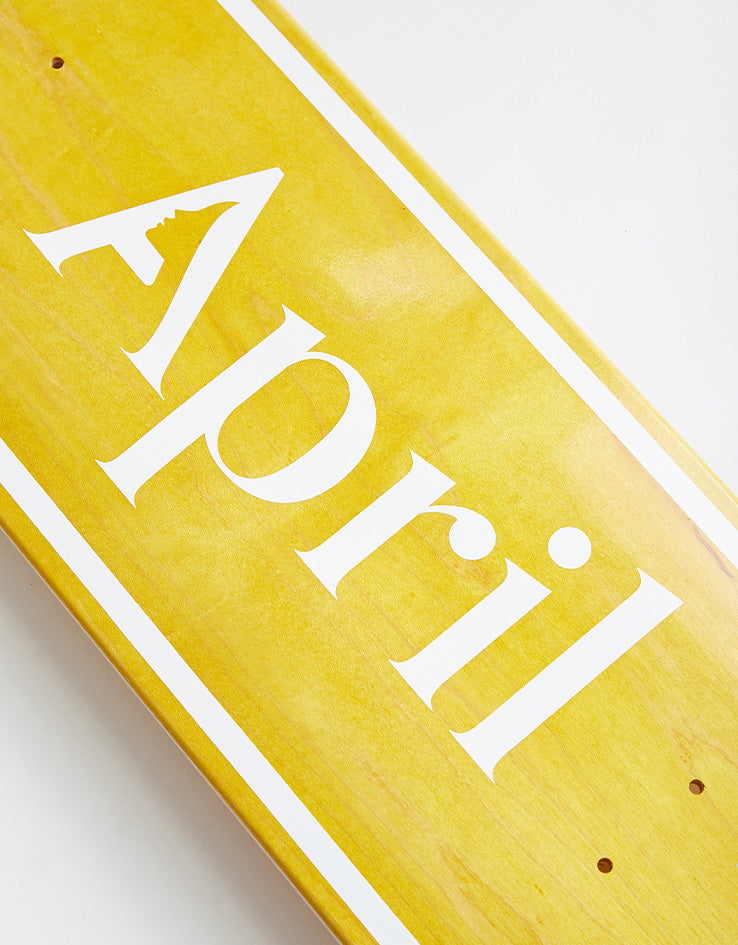 April OG Logo Skateboard Deck