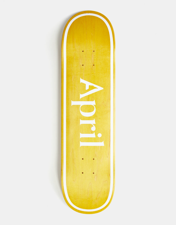 April OG Logo Skateboard Deck