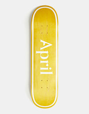 April OG Logo Skateboard Deck