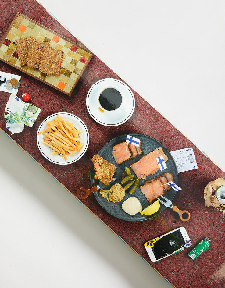 Habitat Syvanen Place Setting Skateboard Deck - 8.25"