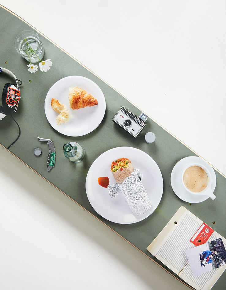 Habitat Suciu Place Setting Skateboard Deck - 8"