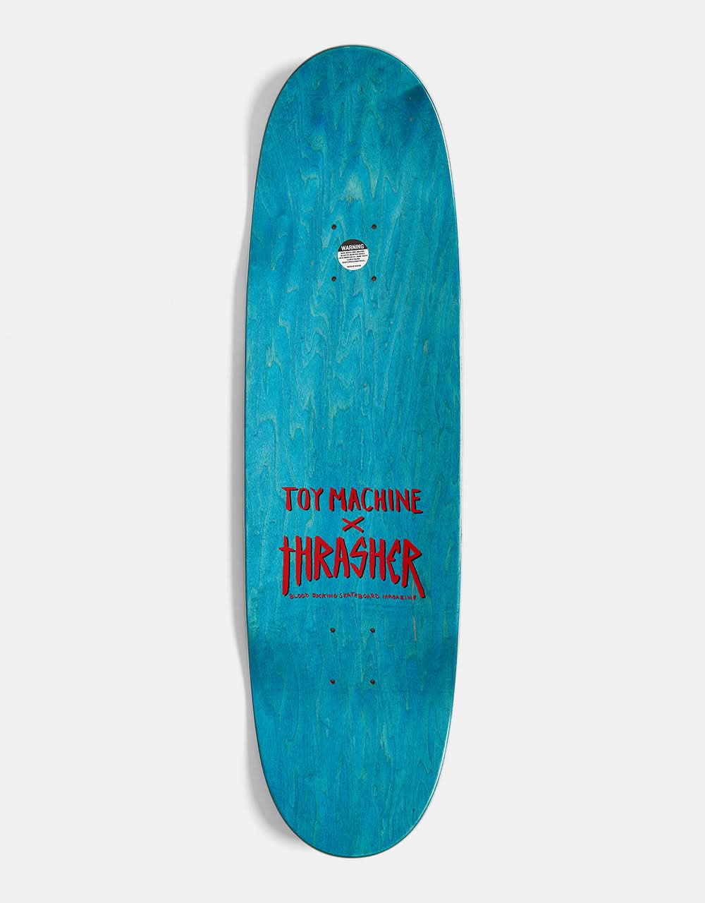 Toy Machine x Thrasher Bury The Hatchet Egg Skateboard Deck - 8.88"