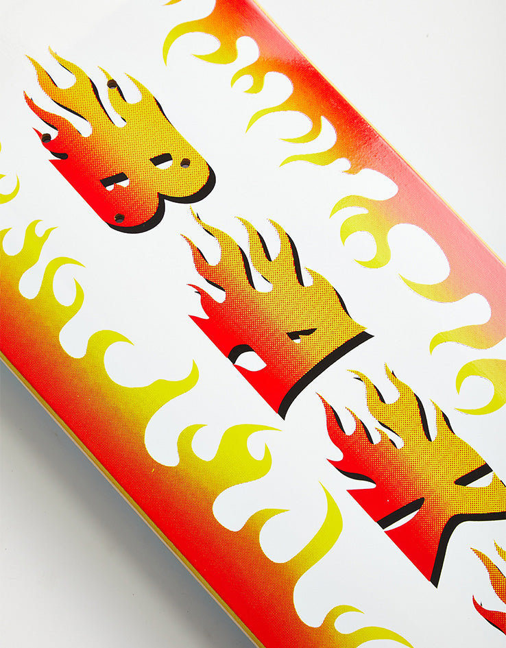 Baker Casper Flama Blanca Skateboard Deck - 8.25"