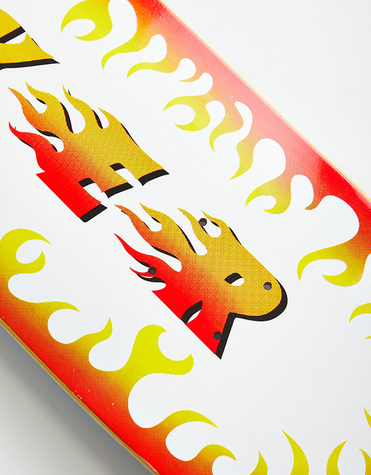 Baker Casper Flama Blanca Skateboard Deck - 8.25"