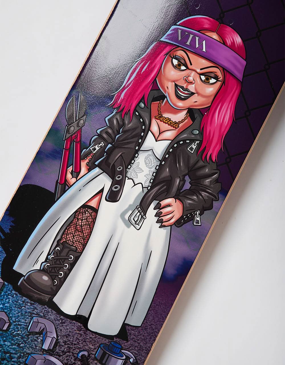 Thank You Leticia Bufoni Bride of Buddy Guest Skateboard Deck - 8.25"