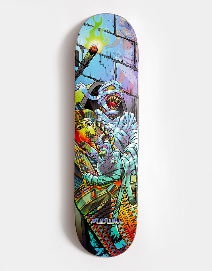 Thank You Pudwill Mummified 'TWIN' Skateboard Deck - 8"