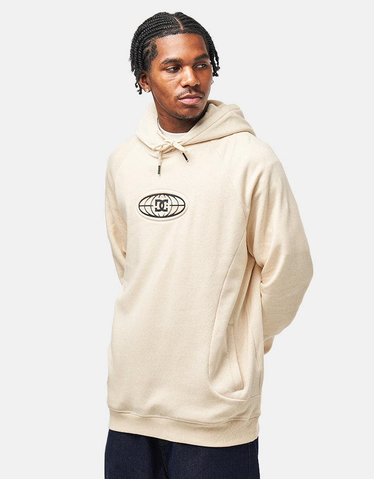 DC Index Pullover Hoodie - Snow Heather