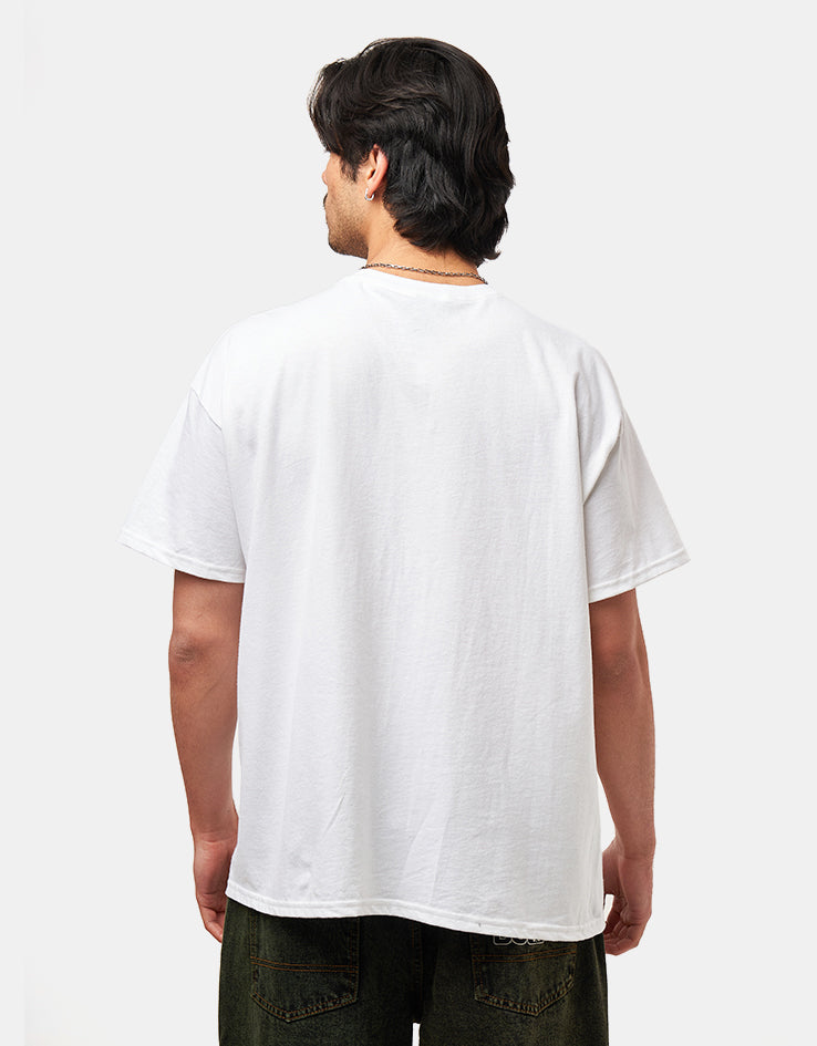 Thrasher x Toy Machine Girlfriend T-Shirt - White